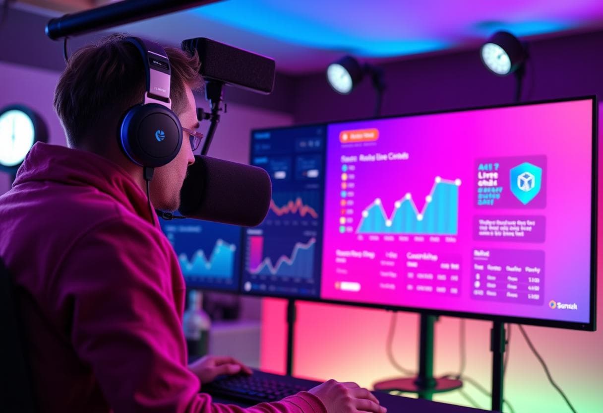 Streamer utilizando Majorana para análisis en tiempo real